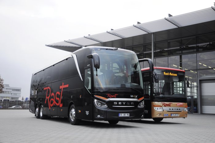 Rast Reisen macht Setra zum Extra Star