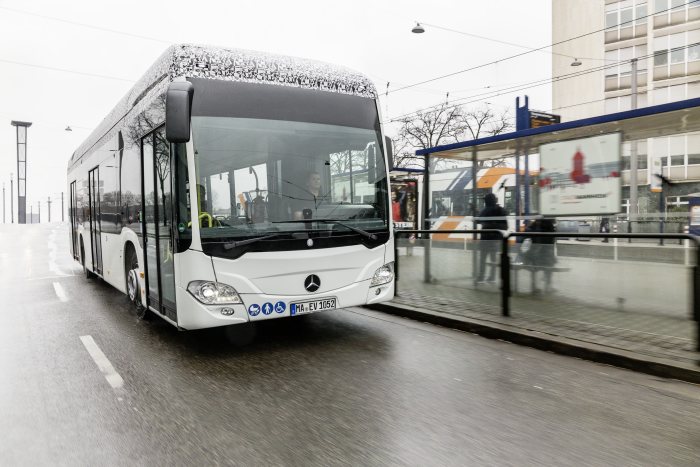 Mercedes-Benz Citaro with full-electric drive system