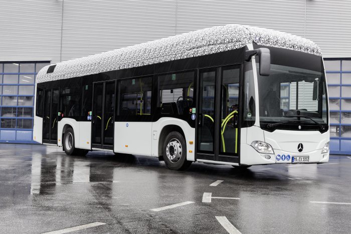 Mercedes-Benz Citaro with full-electric drive system