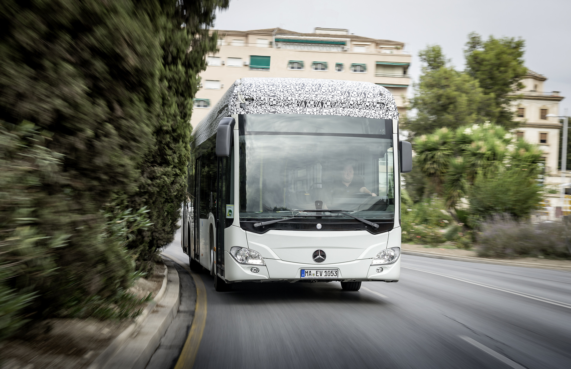 Mercedes-Benz Citaro with full-electric drive system