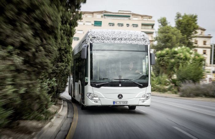 Mercedes-Benz Citaro with full-electric drive system