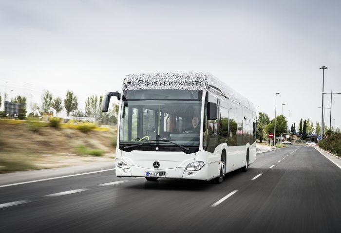 Mercedes-Benz Citaro with full-electric drive system