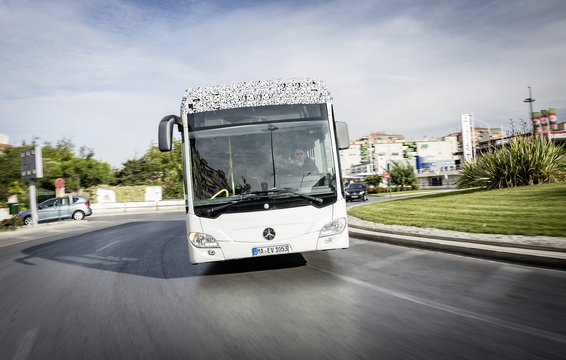 Mercedes-Benz Citaro with full-electric drive system