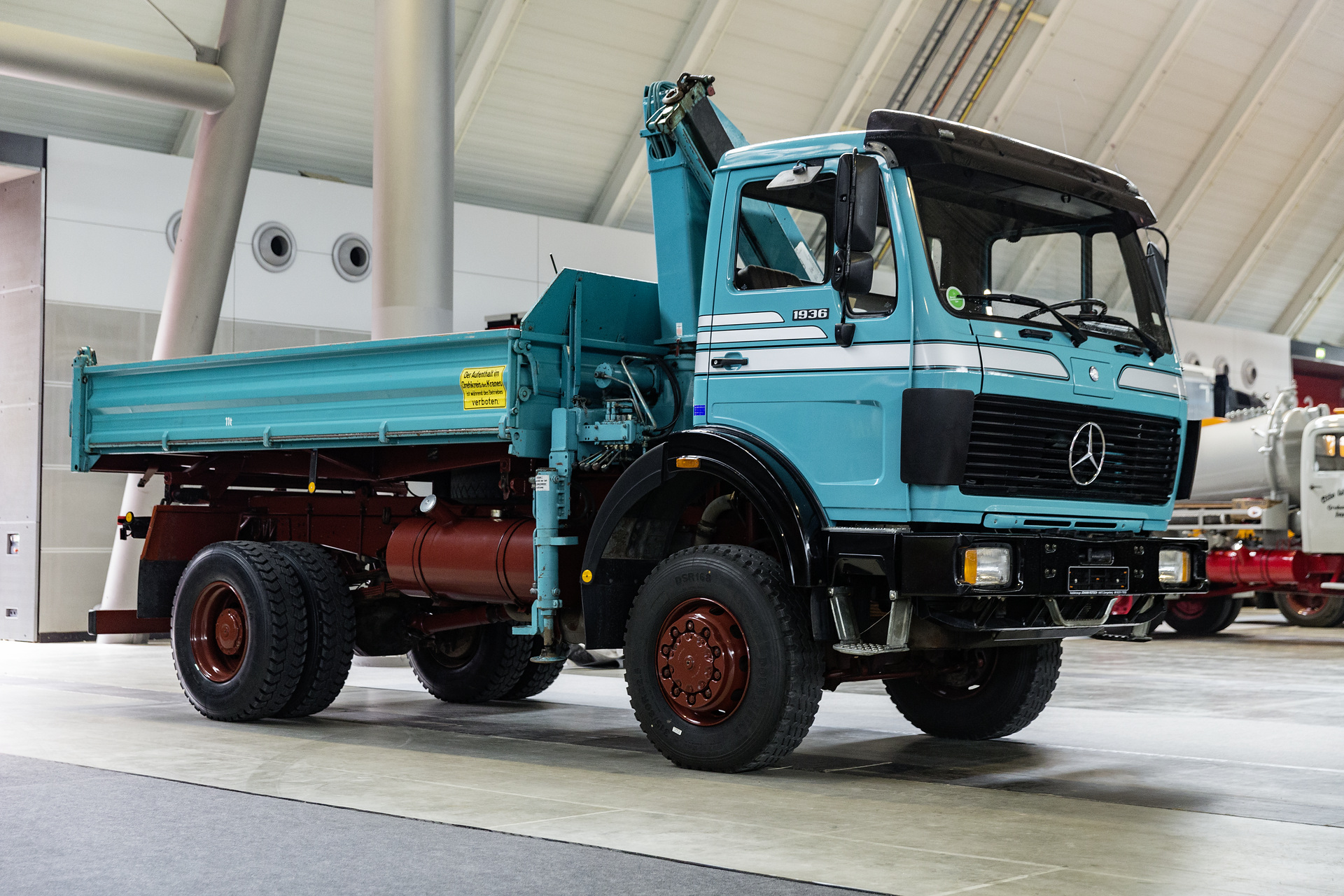 Mercedes-Benz 1936 AK (NG 80); Bj: 1980 Mercedes-Benz Trucks auf der „Retro Classics 2018“: Historische Spezialisten für alle Transportarten