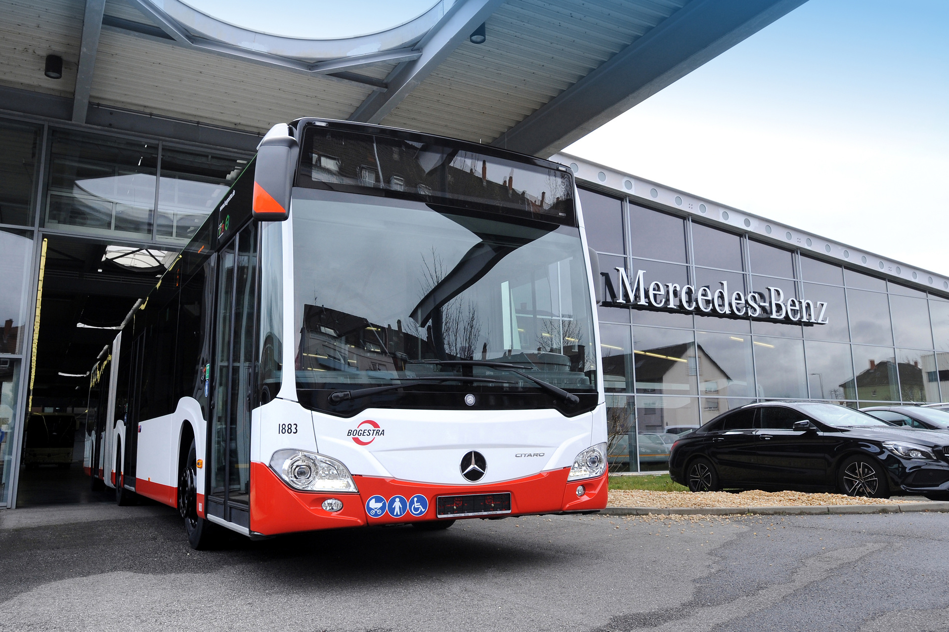 23 Mercedes-Benz Citaro G hat die KÖR-Gruppe für ihren Kooperationspartner Bogestra beschafft. Bis Mitte März verließen die letzten Fahrzeuge das Mannheimer Mercedes-Benz Werk in Richtung Bochum. Mercedes-Benz Citaro G: Östliches Ruhrgebiet setzt auf Mercedes-Benz Stadtbusse