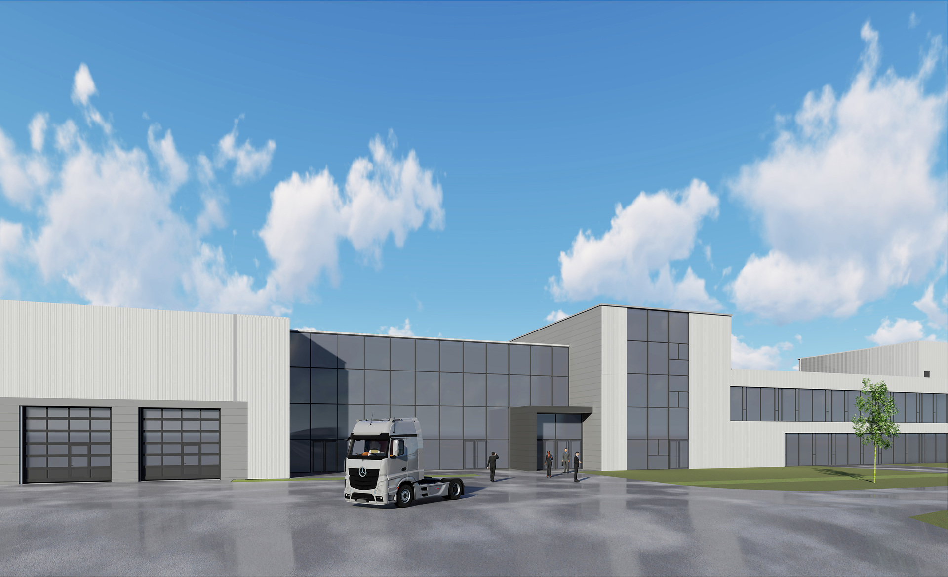 Mercedes-Benz Trucks to invest about 50 million euros in expansion of the Development and Test Center. At the site Wörth, an additional office and workshop building, a new building housing test benches, as well as parking for test vehicles will be built. Mercedes-Benz Trucks to invest about 50 million euros in expansion of the Development and Test Center