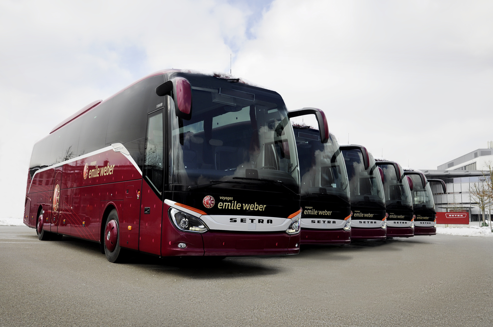 Das luxemburgische Busunternehmen „Voyages Emile Weber“, Anbieter hochwertiger Rundreisen und Tagesfahrten, hat 2018 zehn S 516 HD der Setra ComfortClass in den Fuhrpark aufgenommen. Luxemburg zählt auf Setra ComfortClass