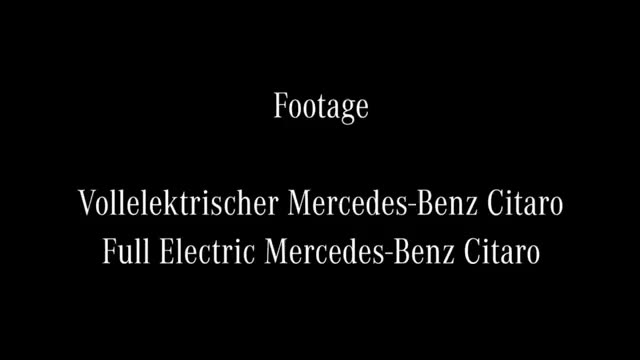 The new Mercedes-Benz eCitaro