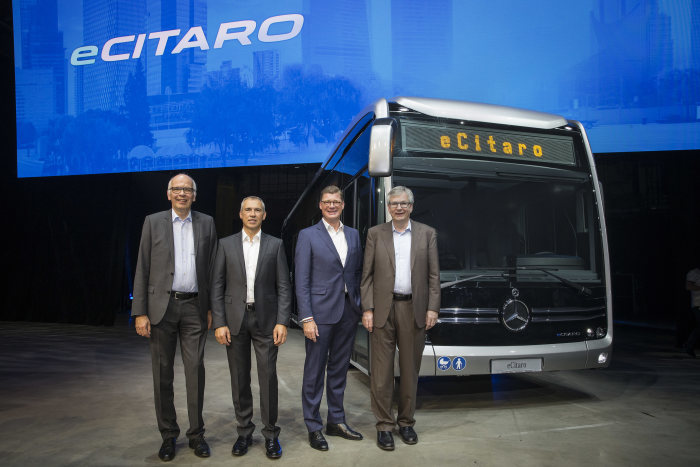 Daimler Buses gives an outlook on the 2018 IAA Commercial Vehicles: Electrification of the public transport network: World premiere of the all-electric Mercedes-Benz eCitaro city bus