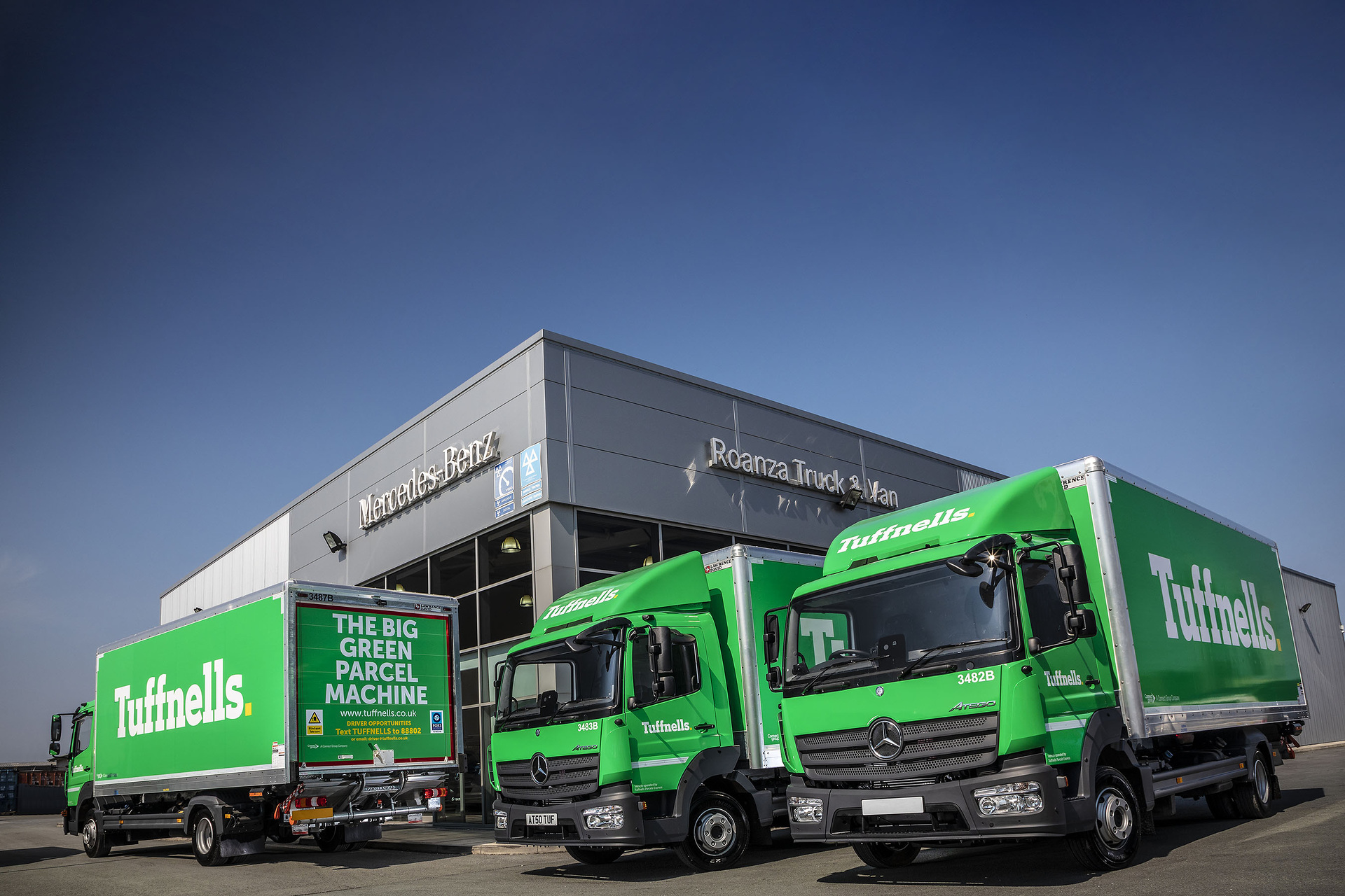 Big Green - new look for UK delivery service "Big Green" – new look for UK delivery service