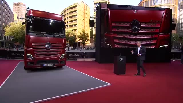 Weltpremiere des neuen Mercedes-Benz Actros