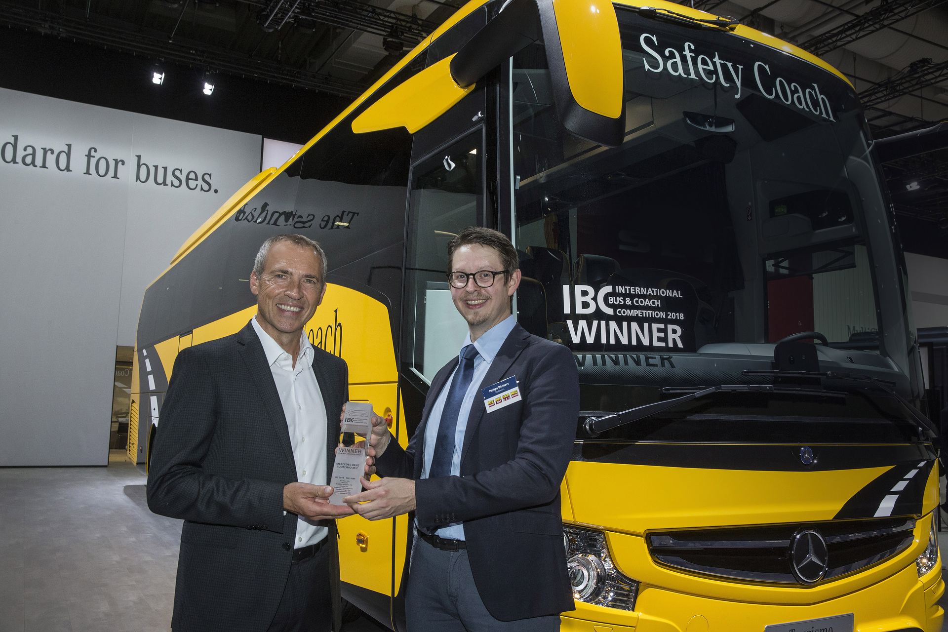 Mercedes-Benz Tourismo: Mercedes Benz Tourismo – top-selling touring coach wins International Bus & Coach Competition (IBC) 2018