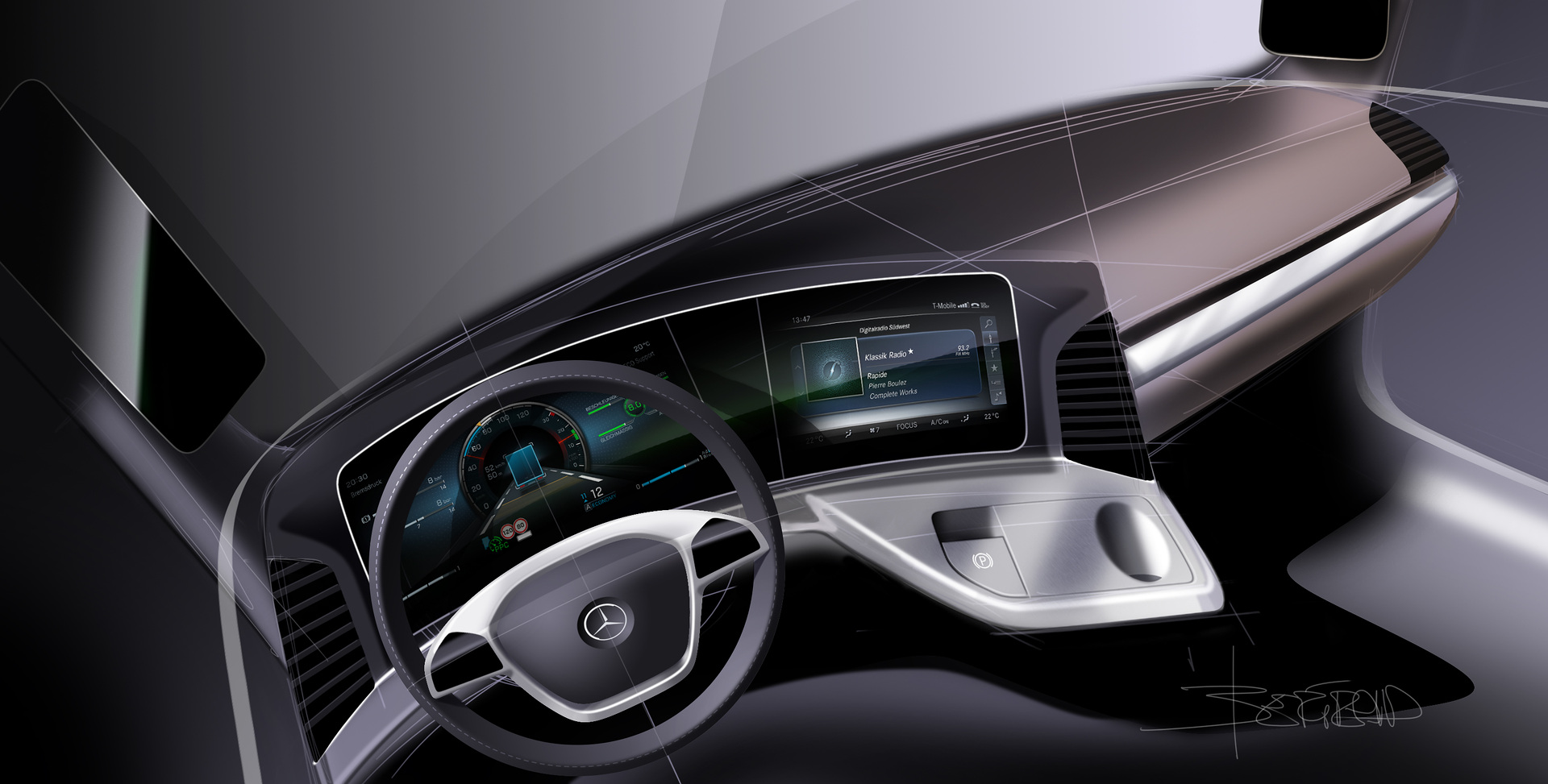 Harmonie zwischen Funktion und Ästhetik: Schon heute in der Zukunft - das Design des neuen Mercedes-Benz Actros