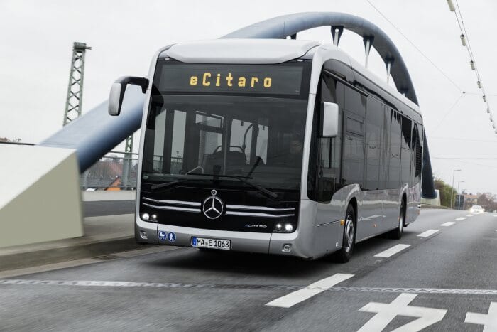 Mercedes-Benz eCitaro mit vollelektrischem Antrieb