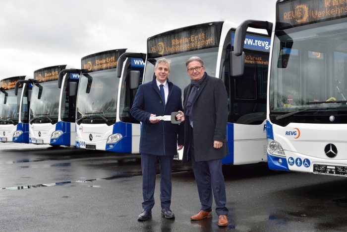 Mercedes-Benz Citaro: 43 Mercedes-Benz Stadtlinienbusse für den Rhein-Erft-Kreis