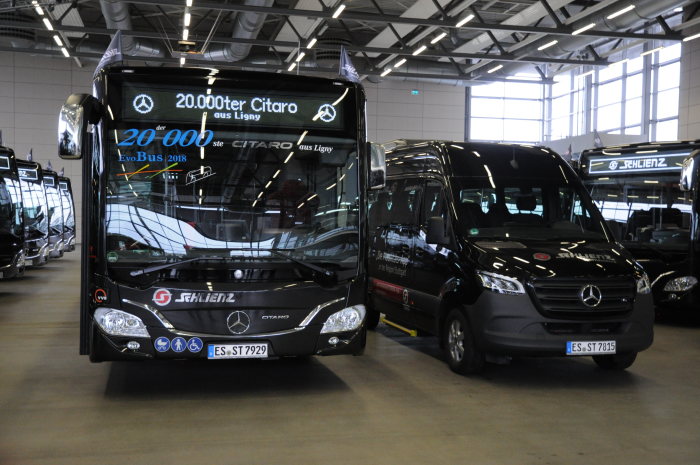 Mercedes-Benz Citaro und Sprinter Minibusse: Schlienz Tours setzt bei Linienaufgaben weiter auf Busse von Mercedes-Benz