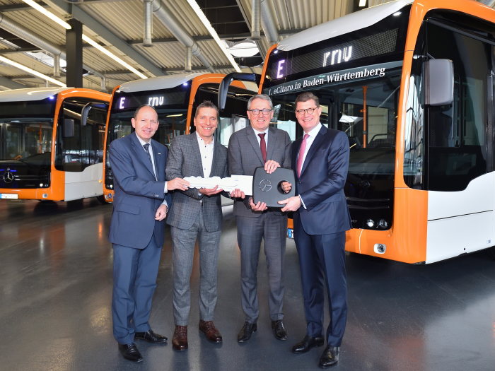 Mercedes Benz eCitaro: Vollelektrische Stadtbusse von Mercedes-Benz für Mannheim und Heidelberg
