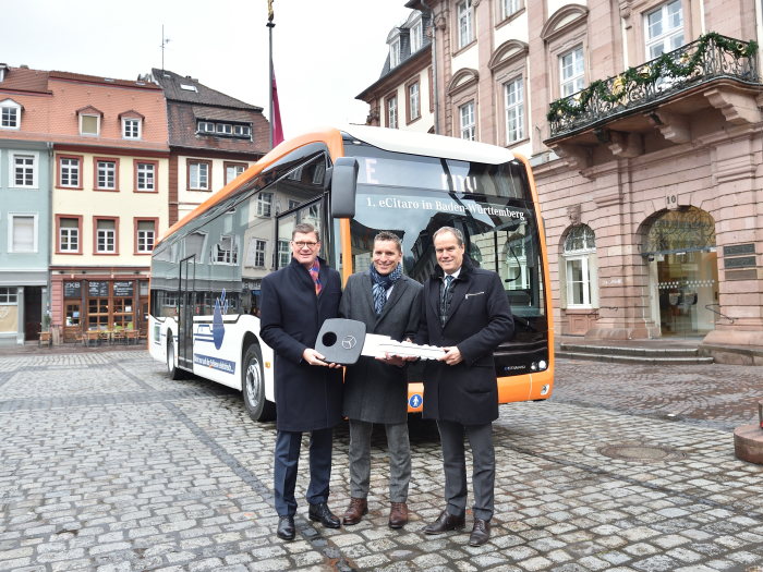 Mercedes Benz eCitaro: Vollelektrische Stadtbusse von Mercedes-Benz für Mannheim und Heidelberg