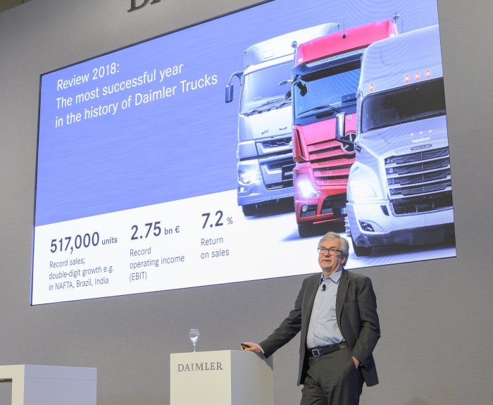 Daimler Trucks Jahrespressegespräch 2019