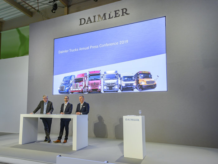 Jahrespressegespräch Daimler Trucks,  Februar 2019