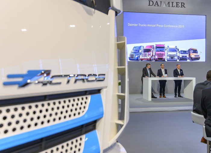 Jahrespressegespräch Daimler Trucks,  Februar 2019