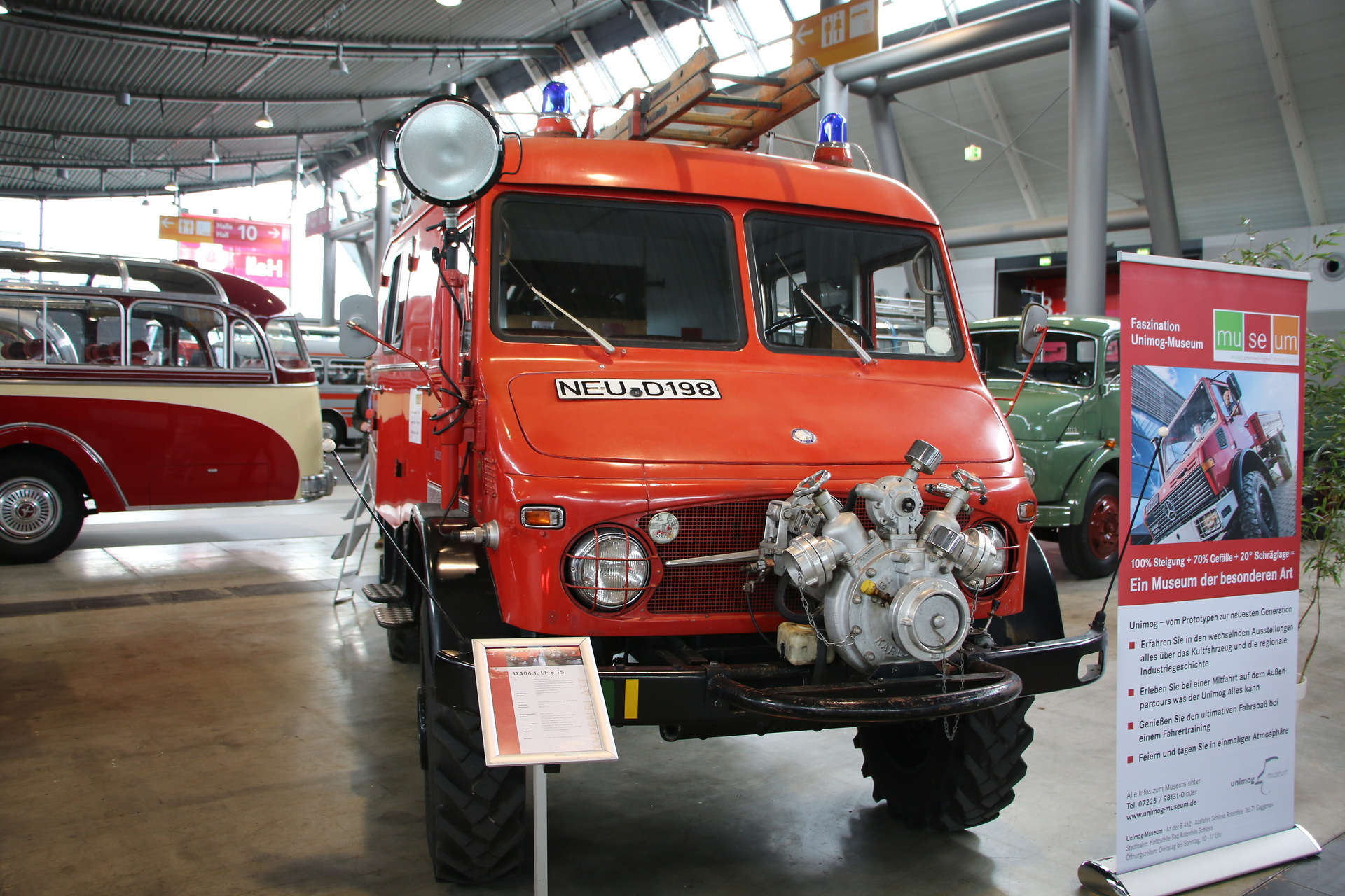 Mercedes-Benz Unimog S Feuerwehr Retro Classic 2019