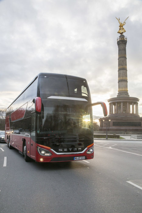 Setra S 531 DT double-decker: "Test Drive Northeast Europe"