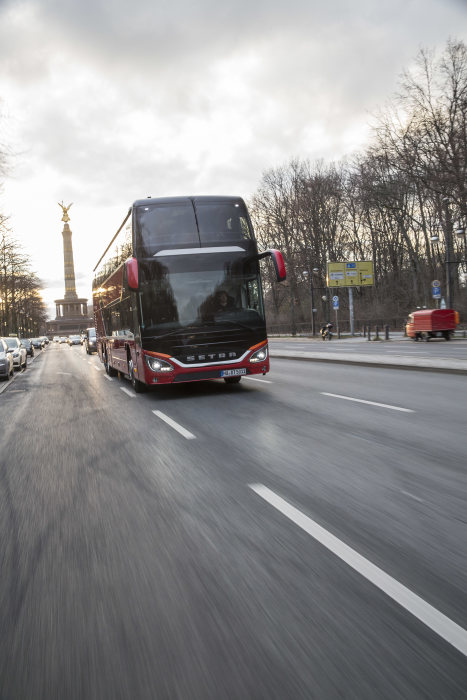 Setra S 531 DT double-decker: "Test Drive Northeast Europe"