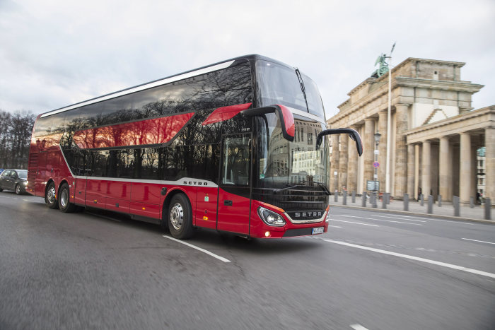 Setra S 531 DT double-decker: "Test Drive Northeast Europe"