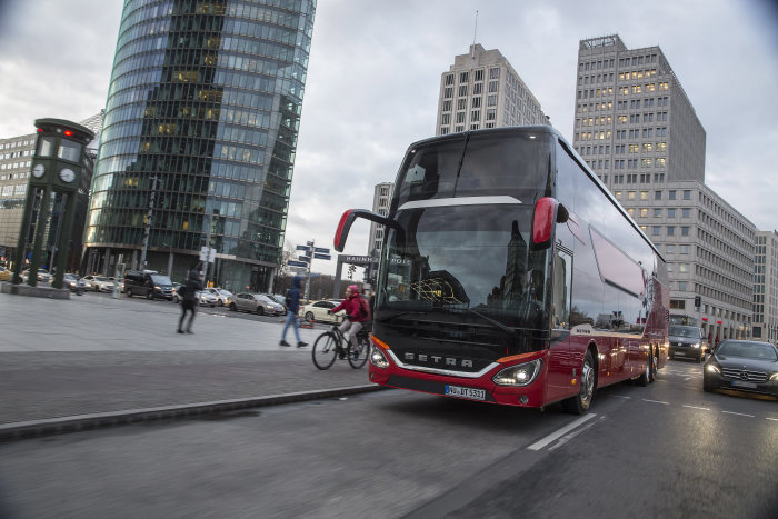 Setra S 531 DT double-decker: "Test Drive Northeast Europe"