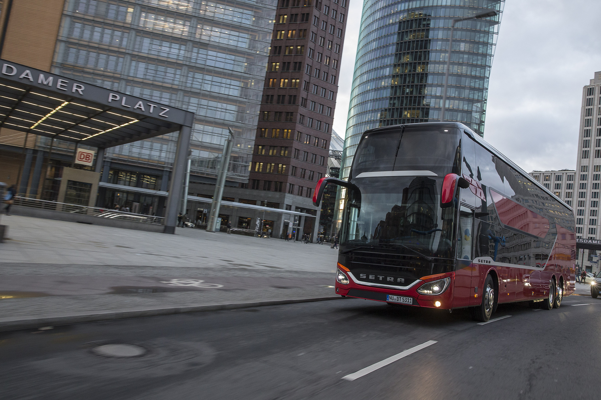 Setra S 531 DT double-decker: "Test Drive Northeast Europe" in March 2019 Setra S 531 DT double-decker: "Test Drive Northeast Europe"