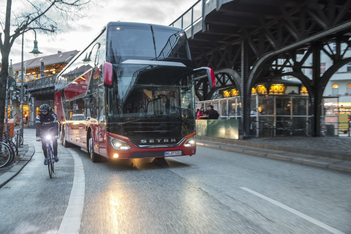 Setra Doppelstock S 531 DT: „Test Drive Northeast Europe“