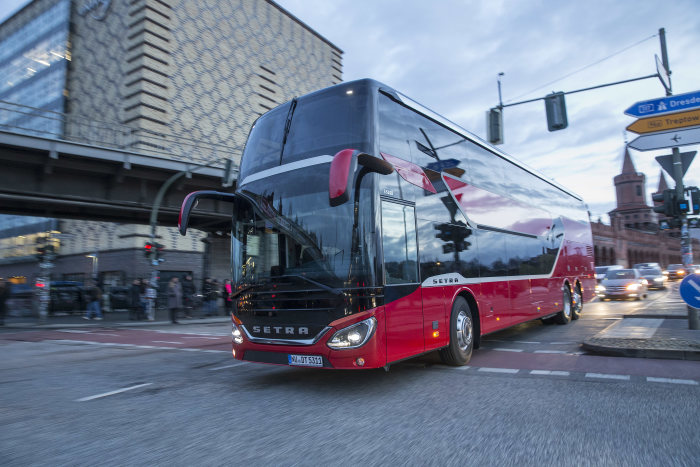 Setra Doppelstock S 531 DT: „Test Drive Northeast Europe“