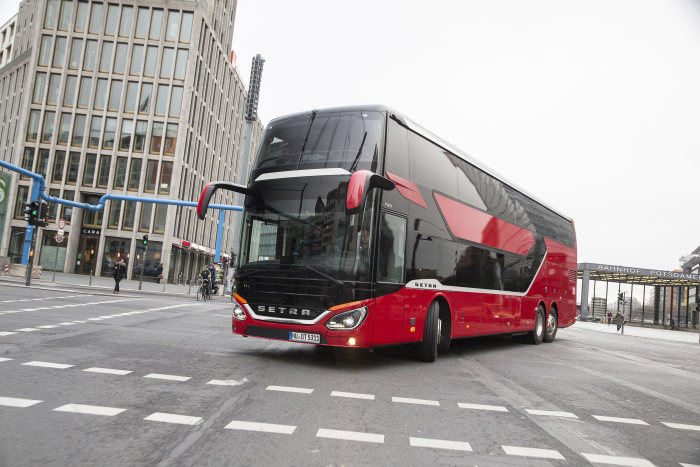 Setra S 531 DT double-decker: "Test Drive Northeast Europe"