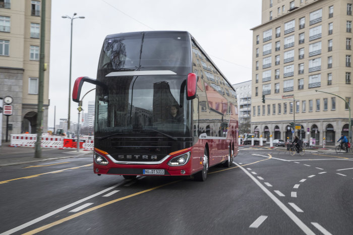 Setra S 531 DT double-decker: "Test Drive Northeast Europe"