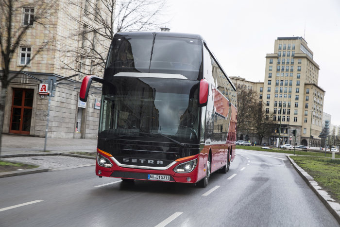 Setra S 531 DT double-decker: "Test Drive Northeast Europe"