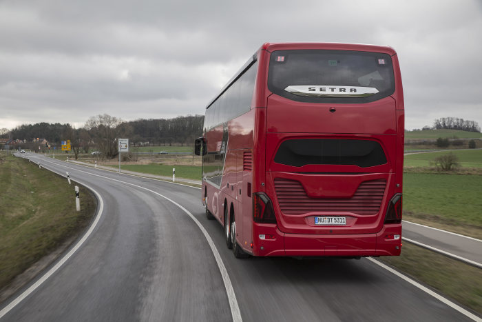 Setra S 531 DT double-decker: "Test Drive Northeast Europe"