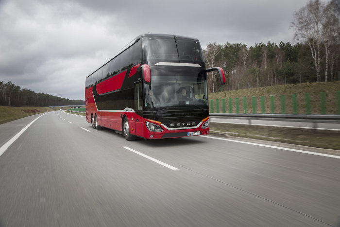 Setra S 531 DT double-decker: "Test Drive Northeast Europe"