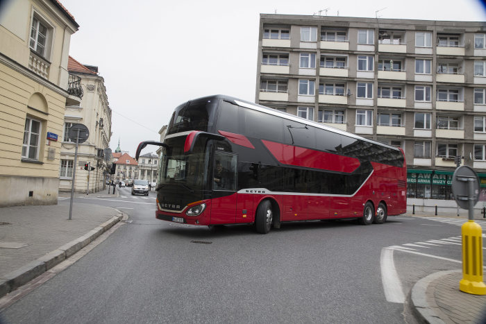 Setra Doppelstock S 531 DT: „Test Drive Northeast Europe“