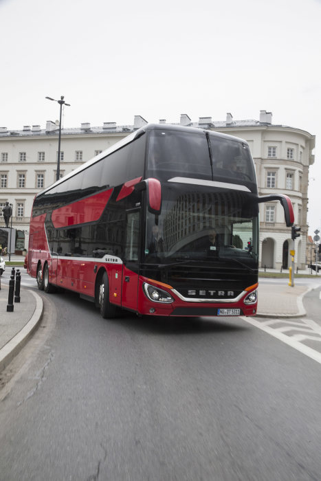 Setra Doppelstock S 531 DT: „Test Drive Northeast Europe“