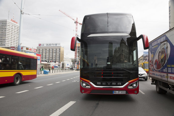 Setra S 531 DT double-decker: "Test Drive Northeast Europe"