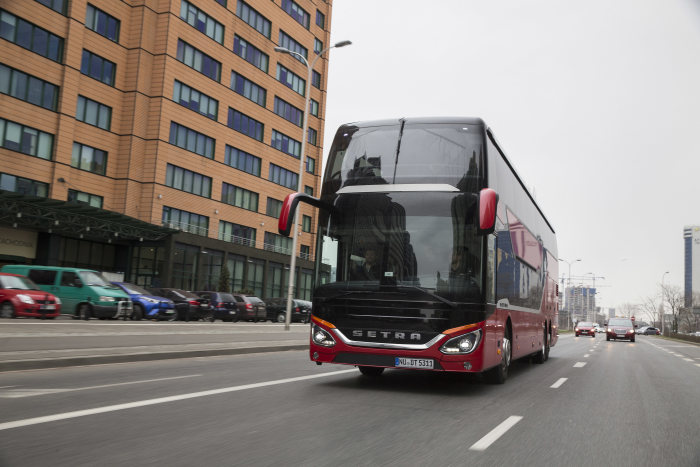 Setra S 531 DT double-decker: "Test Drive Northeast Europe"