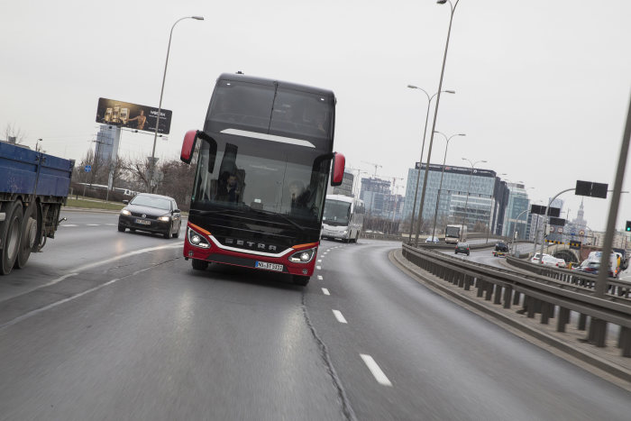 Setra S 531 DT double-decker: "Test Drive Northeast Europe"