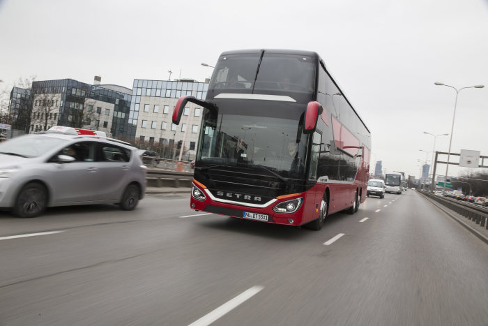 Setra Doppelstock S 531 DT: „Test Drive Northeast Europe“