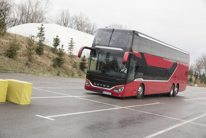 Setra S 531 DT double-decker: "Test Drive Northeast Europe"