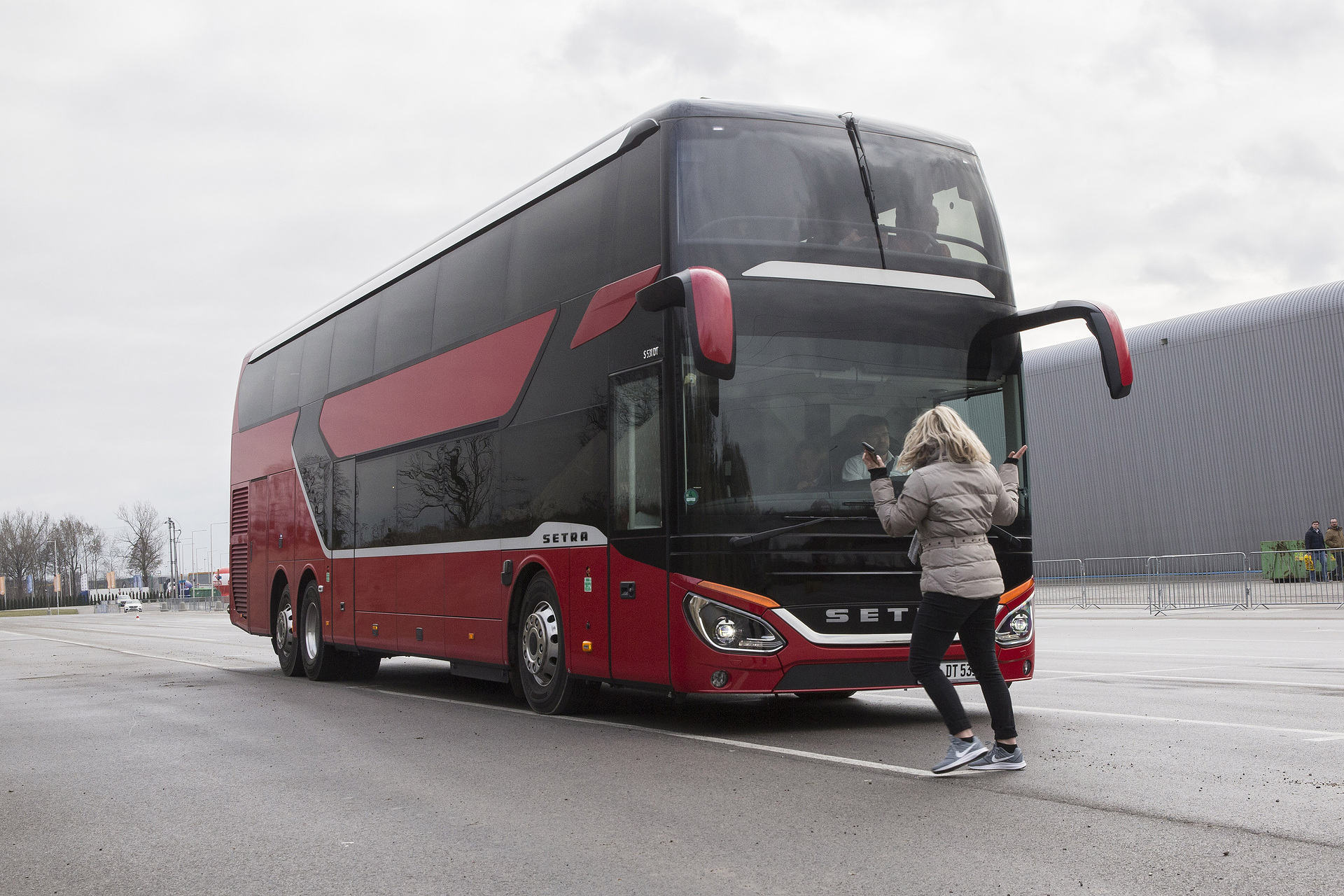 Setra S 531 DT double-decker: "Test Drive Northeast Europe" in March 2019 Setra S 531 DT double-decker: "Test Drive Northeast Europe"