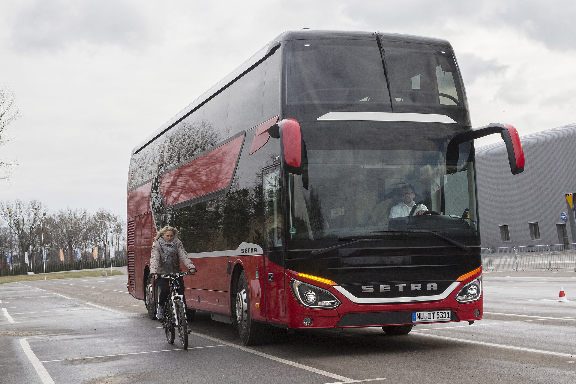 Setra S 531 DT double-decker: "Test Drive Northeast Europe" in March 2019 Setra S 531 DT double-decker: "Test Drive Northeast Europe"