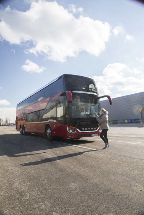 Setra S 531 DT double-decker: "Test Drive Northeast Europe"