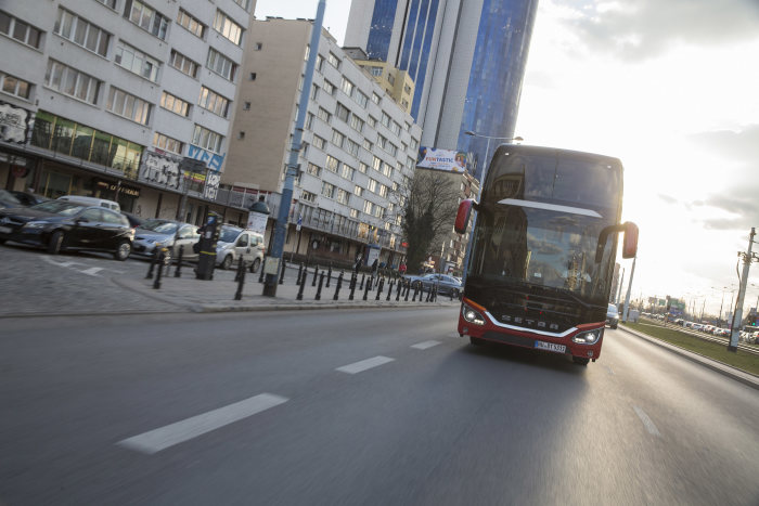 Setra S 531 DT double-decker: "Test Drive Northeast Europe"