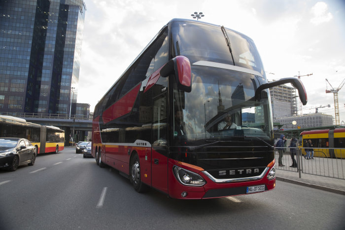 Setra S 531 DT double-decker: "Test Drive Northeast Europe"